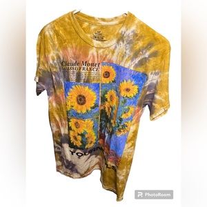 Brand new without tags size small Claude Monet tee